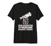 Astronomía del telescopio del síndrome de adquisición de Engranajes Camiseta Premium