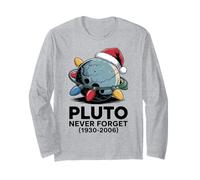 Astronomía Divertida - Los Frikis del Espacio de Navidad Nunca olvidan Plutón Manga Larga
