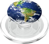 Astronomía Espacial Universo Sistema Solar Planeta Amante Tierra PopSockets PopGrip para MagSafe