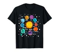 Astronomía Niños Sistema Solar Planetas Sol Universo Camiseta