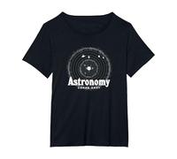 Astronomía Oficial de Conan Gray Camiseta, Mujer Tallas Grandes, Negro, 1XL Grande