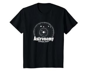 Astronomía Oficial de Conan Gray Camiseta, Niños, Negro, 2 años