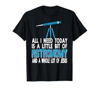 Astronomía y Jesús Explorador de Estrellas Camiseta