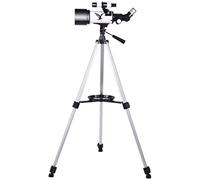 Astronomical Telescope, 400/70mm Refractor Telescope 150X HD Lens Monocular Telescope with Tripod and Finder Scope for Beginners Sky YangRy