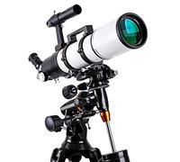 Astronomical Telescope Telescopio astronómico Profesional de investigación científica TQ2-HS80DS, IPX de Doble Uso a Prueba de Agua, para Principiantes Experimentos de observación astronómica de Alta