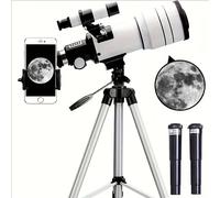 astronómico profesional F30070 potencia de aumento y definición. Ideal para exploración espacial profunda, observación lunar, astronomía y avistamiento ornitológico.