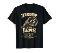 Astrónomo Astronomía Telescope My Time Lens Camiseta