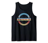 Astrónomo Estilo Retro Camiseta sin Mangas