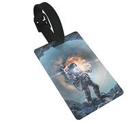 Astronomy As A Science 2 uds. Etiquetas de equipaje, cubierta de privacidad, lazo de etiqueta de identificación y tarjeta de dirección para maleta de viaje