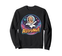 Astronut Lindo Cacahuete En Espacio Galaxia Astronauta Juego de Palabras Sudadera