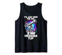 Astrophotography Meridian Flip Telescope Astronomy Space Camiseta sin Mangas