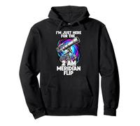 Astrophotography Meridian Flip Telescope Astronomy Space Sudadera con Capucha