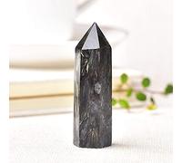 Astrophyllite natural Crystal Point Adorno mineral Magic Repair Stick Piedra curativa Torre de cuarzo Piedra de fuegos artificiales Decoración para el hogar-Astrophyllite_50-60mm