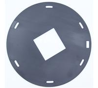 Astroprints Cubierta de espejo para GSO Newton 10'' Montura del espejo principal con recorte para ventilador