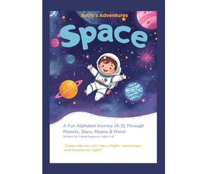 Astro's Adventures Space A-Z: A Fun Alphabet Journey (A-Z) Through Planets, Stars, Moons & More! Written for Young Explorers Ages 3-8