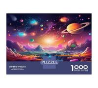 Astros cósmicos Puzzle 1000 Piezas De Cartón Grueso Star Lake Conjunto De Rompecabezas Anti Estrés Adultos para Pasatiempos En Casa como Regalo Original 70x50cm/1000pcs