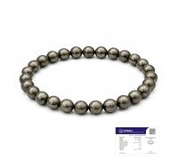 Astrotalk Pulsera de pirita cruda | Certificado de autenticidad | atrae dinero y aumenta la confianza | pulsera de astrología para hombres y mujeres | bellamente elaborado con cristales curativos, One
