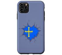 Asturias, Bandera de Asturias, Bandera de Asturias, Hombre Mujer Carcasa para iPhone 11 Pro MAX