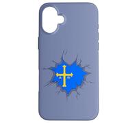 Asturias, Bandera de Asturias, Bandera de Asturias, Hombre Mujer Carcasa para iPhone 16 Plus