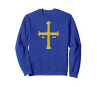 ASTURIAS BANDERA ESPAÑA OVIEDO GIJON VICTORY CROSS Sudadera