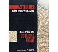 Asturias. Octubre rojo: Mapa negro 1934