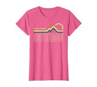 Asturias - Paraíso Natural - España Camiseta, Mujer, Rosa Jaspeado, 3XL