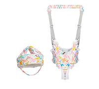 Asudaro Asudaro Asistente para caminar y casco para bebés, correas de seguridad ajustables para bebés, para las edades: 8 a 24 meses, primeros pasos para bebés