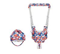 Asudaro Asudaro Asistente para caminar y casco para bebés, correas de seguridad ajustables para bebés, para las edades: 8 a 24 meses, primeros pasos para bebés