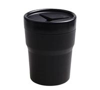 Asudaro Bote De Basura De Coche Con Tapa, Bote De Basura PequeñO De Coche Cubo De Basura Para Coche A Prueba De Fugas Cubo De Almacenamiento De Coche Para Guardar Llaves BolíGrafos Monedas