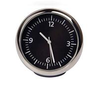 Asudaro Mini Reloj Del Tablero De Instrumentos Del Coche, Relojes De Cuarzo Con Clip De Ventilación De Aire Para Coches Mini Reloj Adhesivo De Bolsillo Universal Reloj Higrómetro