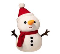 Asudaro Peluche de Navidad de 23 cm/40 cm Papá Noel/muñeco de nieve/alce/anciana muñeca de peluche decoración de Navidad para el hogar, oficina, coche, muñecos decorativos de Navidad suaves