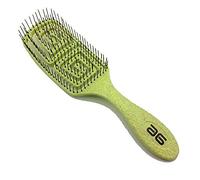 ASUER GROUP ASUER Cepillo Desenredar Sin Tirones ECO BIODEGRADABLE Paleta Pequeño. No Corta el Cabello (Verde)