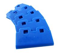 Asuinxurr 10 unidades Solvent Wiper Rubber Blade para -740 Mimaki Jv33 / JV5 / CJV30, Mutoh impresora de inyección de tinta DX5 / DX7 cabezal de impresión