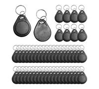 Asuinxurr 50pcs T5577 125 KHz RFID-RFID de tarjeta de proximidad etiqueta de token 125 kHz RFID grabable T5577 colgante regrabable