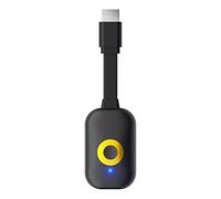 Asuinxurr Proyector de teléfono 4K HD, WiFi, proyector inalámbrico compatible con TV, receptor Miracast, adaptador de pantalla
