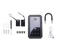 Asuinxurr Smartkey - Caja de seguridad inalámbrica Smartlock con llave de casa, caja de llaves electrónica, aplicación, código digital, caja de seguridad Bluetooth para anfitrión, duradera