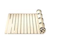 ASUIU Listones de Cama de Madera de Pino Resistentes for Cama Doble, tamaño Queen Completo, Tablero de Soporte Antideslizante Plegable for Autocaravana, 1 Unidad(135x190cm(53x74.8in))