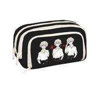 Asuka Langley Soryu Estuche Anime Nagisa Kaworu/Ayanami Rei Estuche Grande Doble Cremallera Back to School Material escolar para estudiantes, Tipo 8, 21*5*12CM, Maletín