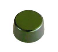 Asukohu 1 perilla giratoria de metal para teclados mecánicos C65 IK65, ajuste sensible, uso profesional, perillas de teclado personalizables
