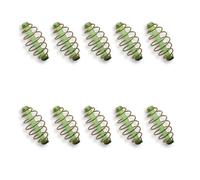 Asukohu 10 piezas bobinas métodos en línea alimentador de pesca de primavera alimentador de pesca accesorios de pesca herramienta de pesca cebo lanzador alimentador
