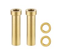 Asukohu 2 pinzas de freno para bicicleta, abrazadera en C, tuerca fija para bicicleta de carretera, tuercas pivotantes de freno con arandela, aleación de metal, pivotes duraderos para bicicleta de