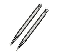 Asukohu 2 Unidades Bolígrafo Hexagonal de Metal Retráctil 1 0 Mm Punta Escribe Suavemente Firmar Un Señal de Invitado Bolígrafo Hexagonal