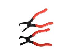 Asukohu 2pcs 30 80 grados Push Pin Remover Herramienta Alicates Pesados Metal Push Removedor Alicates de ángulo de coche Pinzas de clip fácil de usar Flexible Longitud de alambre