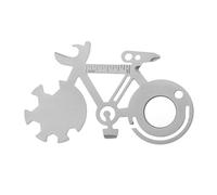 Asukohu Acero al carbono en miniatura 10 en 1 para bicicleta, abrebotellas de bicicleta, juego de destornilladores planos, herramienta de reparación para hombres