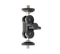 Asukohu Adaptador de brazo de montaje de abrazadera de cámara, trípode de escritorio con montaje de tornillo de 1/4 pulgadas para monitores, accesorios de cámara ligera, soporte resistente