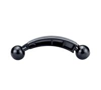 Asukohu Adaptador de cabeza de bola de 17 mm, 5 tipos para soporte de teléfono, conexión de conversión de registro de conducción de coche, soporte de teléfono, taza de coche