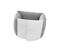 Asukohu Almohada de alineación vertebral rellena de plumón para un descanso óptimo, alivia la presión durante el sueño, se adapta a varios tamaños de asistencia lumbar