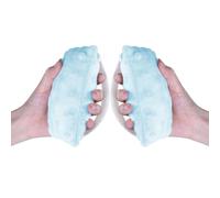 Asukohu Almohadilla de terapia de manos reutilizable para entrenamiento muscular y prevención de contracción de dedos con correa de mano ajustable con mango antideslizante entrenador