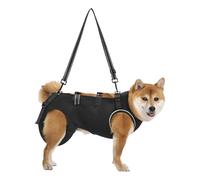 Asukohu Arnés reflectante para perros con colas de elevación para mascotas discapacitadas, con pectoral ajustable y obstrucción acolchada, sin tenedor de elevación
