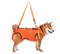 Asukohu Arnés reflectante para perros con colas de elevación para mascotas discapacitadas, con pectoral ajustable y obstrucción acolchada, sin tenedor de elevación